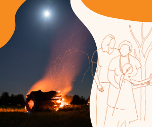 A origem do fogo na floresta — Edital Sementes